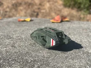 1/100 British Mark IV tank