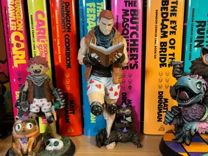 Royal Court Bookshelf Leaner Dungeon Crawler Carl