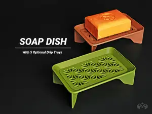 Kumiko Soap Dish – Modular Drip Tray Set