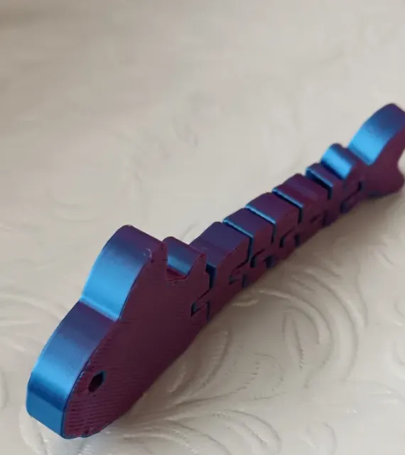 Articulated Flexi Shark Print-in-Place Fidget Toy — Фото 6 из 7