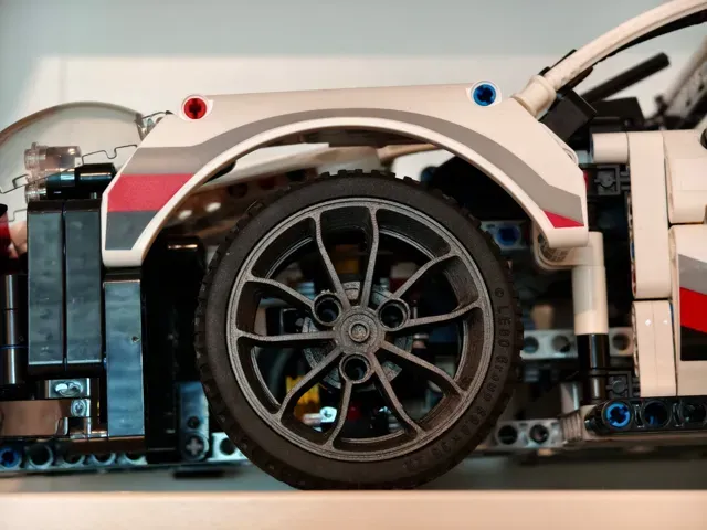 乐高 42096 改装轮毂 Rim(42056 911GT3 RS Technic Type)
