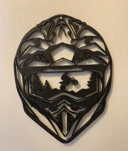 Motocross wall art 