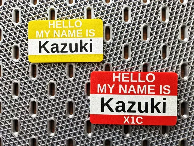 Printer Name Plate Generator - Magnetic/Tape — Фото 4 из 5