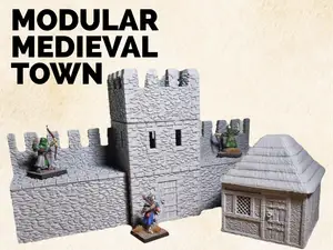 Modular Medieval Town VOL 6