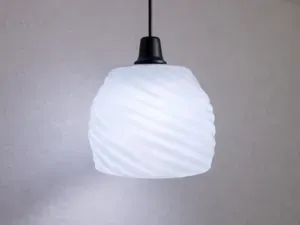 Modern Wavy Lampshade (Vase Mode) + Hanger