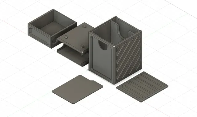 Stylish Deck Box w/ Drawer & Dividers (No AMS) — Фото 6 из 6