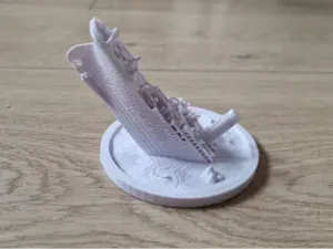 RMS Titanic sinking (multi/single color versions)