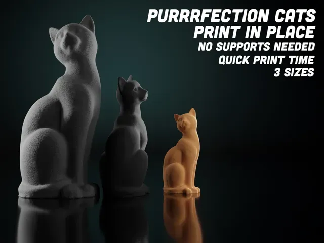 Minimalist Cat Sculptures - Home Décor - Kitty — Фото 2 из 2