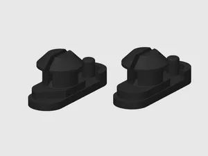 Side Latches/Clips Dreame Z40/Z30 Motorized Brush
