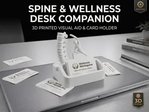 Spine & Chiropractor Business Card Holder