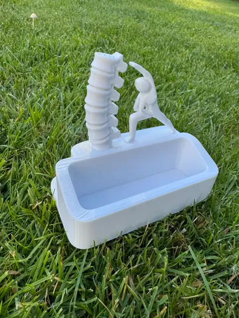 Spine & Chiropractor Business Card Holder — Фото 4 из 4
