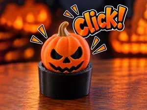 Halloween Jack-O-Lantern Clicker