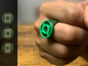 Green Lantern Power Ring - (Version 3)