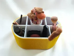 Makeup Organizer — Brush Holder & Lipstick Caddy
