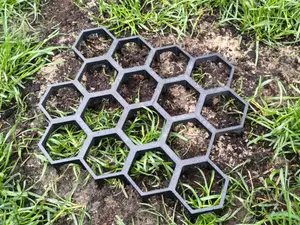 Grass Protection Hex Tiles Flat or Grip top