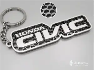 Honda Civic keychain