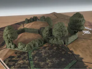 Company Of Heroes BG Hedges and Trees