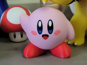 Cute and Happy Kirby (Nintendo) Multipart Model