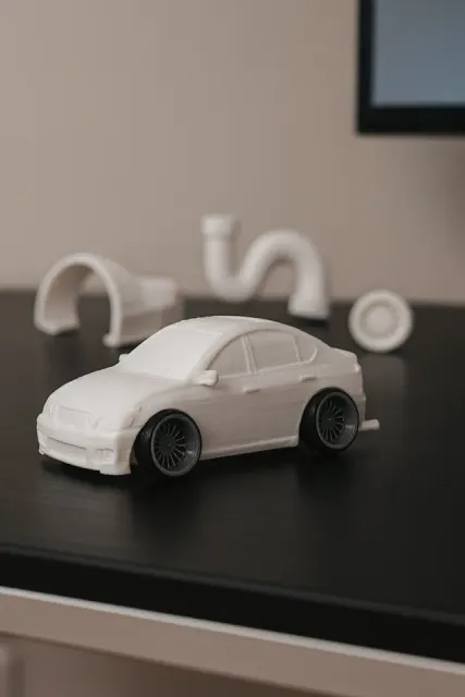 tooned lexus GS 300/350/430/460 Style Toy Car — Image 2 of 4