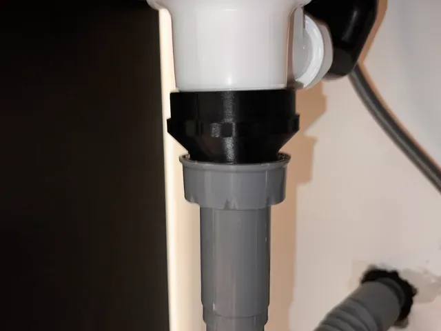 Siphon-Adapter 1 1/2" auf 1 1/4" Spüle/Waschbecken