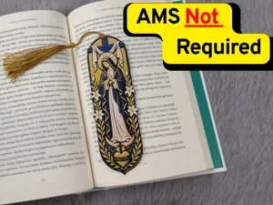 Virgin Mary Prayer Bookmark