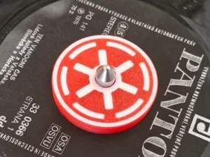 Vinyl Adapter 45 RPM (7") Star Wars Imperial Logo