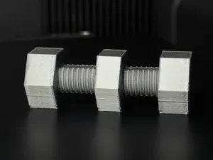 Hex Bolt Fidget Toy Print-in-Place