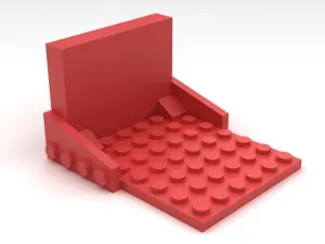 Brickheadz Display Shelf for Multiboard