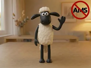 Shaun the Sheep – Figurine (AMS + No AMS Versions)