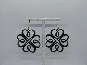 Aretes Trébol de Amor Infinito