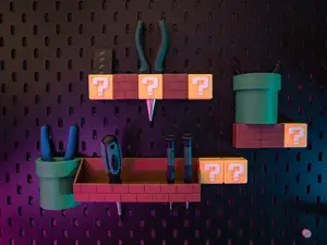 Ikea Skadis Mario Additional Parts