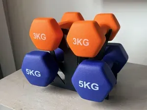Weight Rack for two Sets of Dumbbells