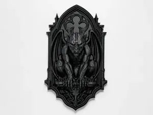 Gargoyle Wall Plaque