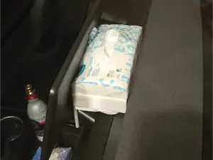 Tesla Model 3 Behind-Screen Tissue Box Holder