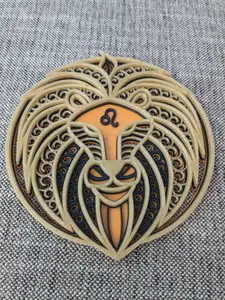 Leo Mandala - Zodiac symbol