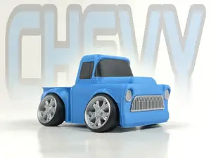 Tooned CHEVY TRUCK - Model kit