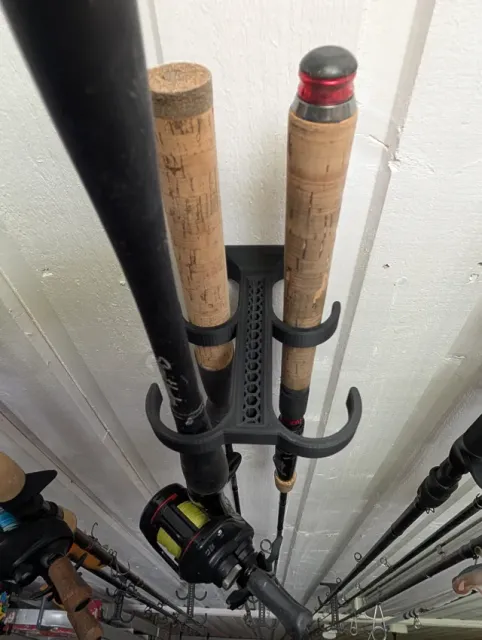 Fishing Rod Ceiling Hanger for 4 rods -Very sturdy — Image 3 of 5