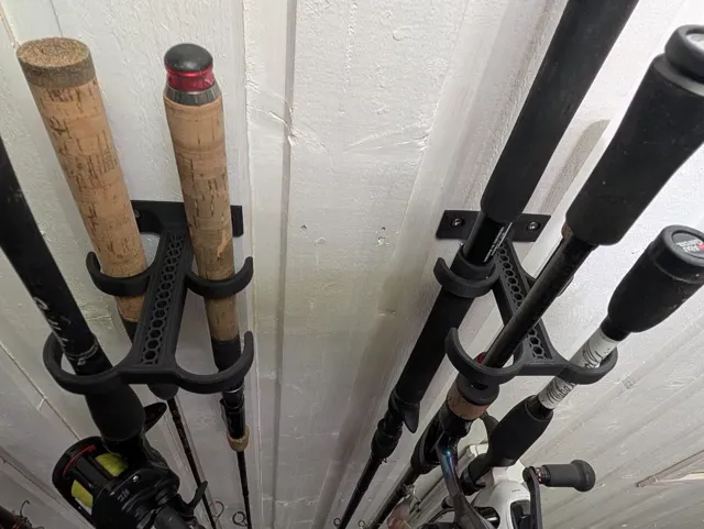Fishing Rod Ceiling Hanger for 4 rods -Very sturdy — Image 2 of 5
