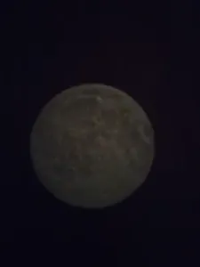 Glow in the dark Moon