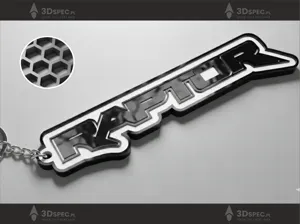 Ford Raptor logo keychain
