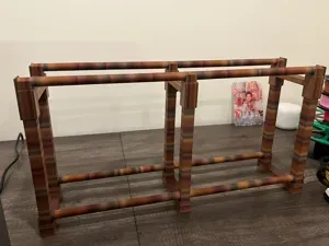 Fully Printable modular spool rack w/rods, no glue
