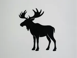 A-moose - wal art