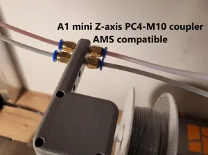 A1 mini Z-axis cover PTFE coupler - PC4-M10