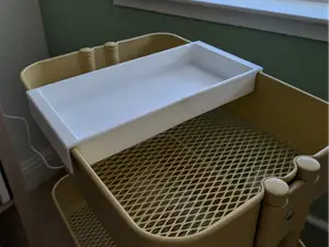 Sliding tray for Ikea RÅSKOG cart