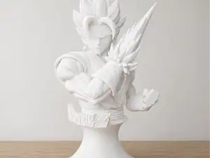 DRAGON BALL VEGITO BUST PREMIUM MODULAR PRINT STL