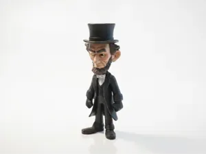 Abraham Lincoln Figurine Historical 3D Printable