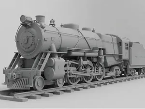 Pennsylvania Railroad Class K4s Steam Locomotive