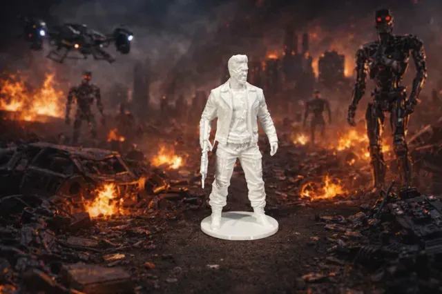 Terminator, Arnold Schwarzenegger - figurine — Фото 5 из 5