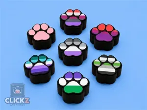 Pride Paws - Pride Flags Series 1 - Clicker Fidget