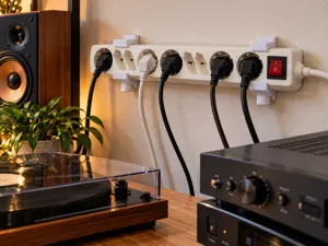 Wall Mount for Power Strip (Screw Clamp)
